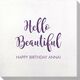 Hello Beautiful Bamboo Luxe Napkins Image 2 of 4